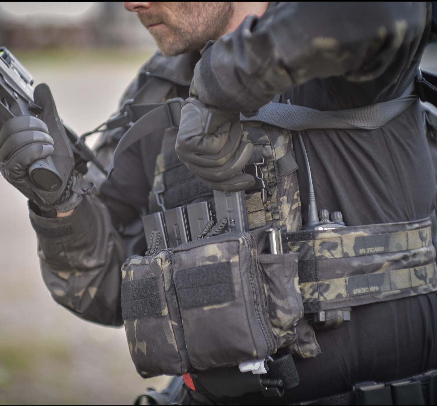 HRT MOLLE Placard - HRT Tactical Gear HRT MOLLE Placard