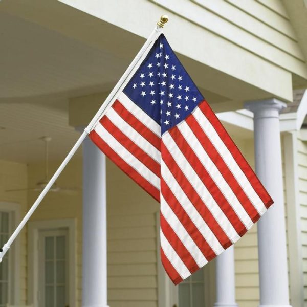 US American Flag and Pole set