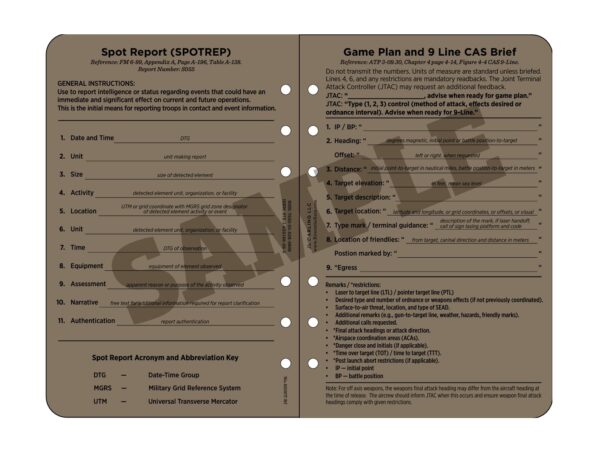 Rite In The Rain Tactical Reference Card Set - Image 3